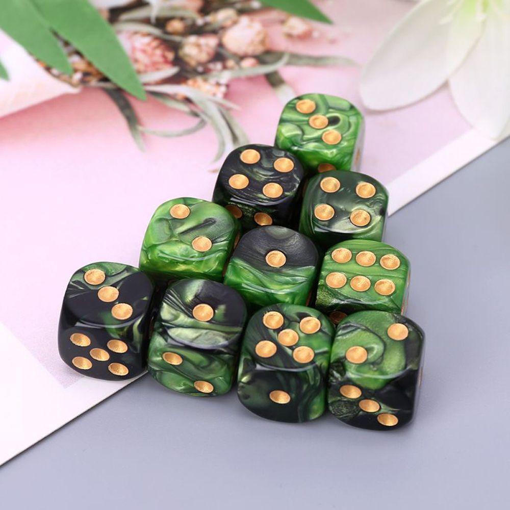 Round Corner Family Party Game Dice Number Polyhedral Dice Dice Set Table Game Digital Game Dices