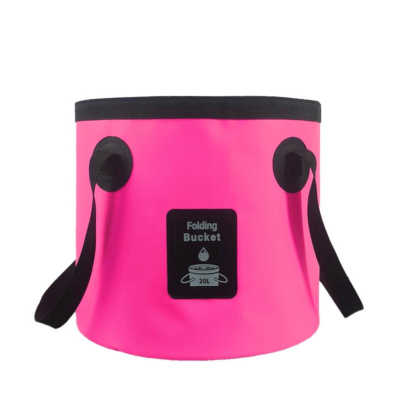 ZISIZ Portable PVC Camping & Fishing Bucket