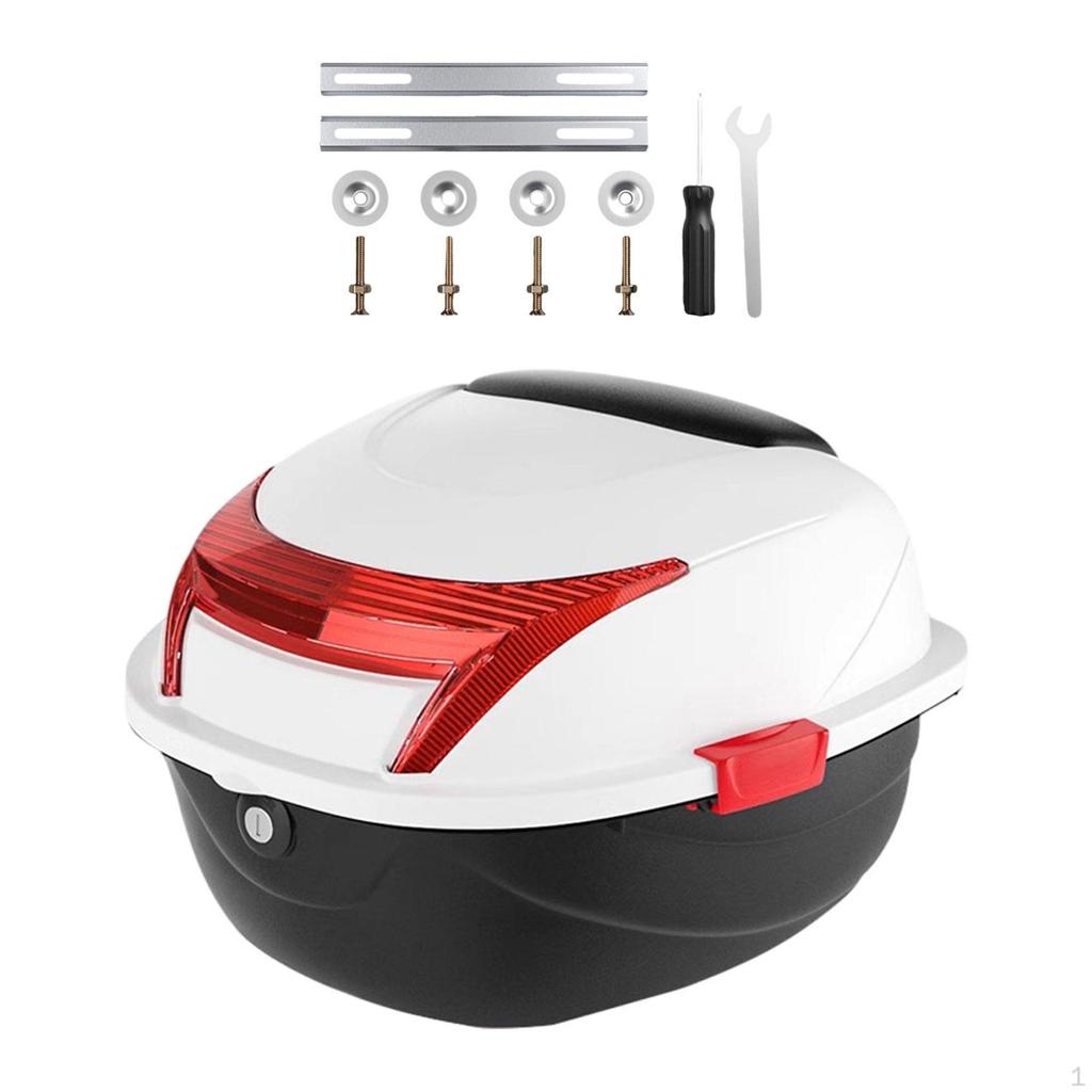 Electric Bike Trunk for Luggage with Multiuse Functionality And Build