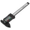 Digital LCD Display Caliper High Accuracy Plastic Carbon Fiber Vernier Scale 0-100mm