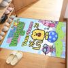 Wow! Wow! Wubbzy Personalized Text Area Rug Suitable for Kitchen Balcony Living Rooms Bedrooms Anti-slip Rug Anime Office Decor Best for Christmas