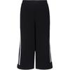 Neo Striped Vintage Sports Pants Women Bottoms Black BP6622