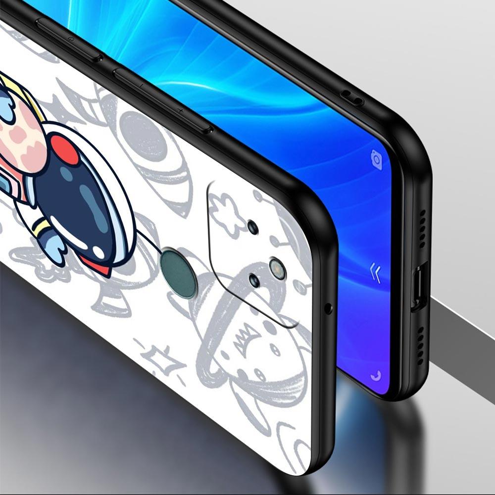 Мультяшный Милый Космонавт Чехол для Телефона для Google Pixel 10 9 8 7 6 9A 8A 7A 6A Pro Ударопрочный Мягкий ТПУ 9 Pro XL Оболочка Capas Сумка