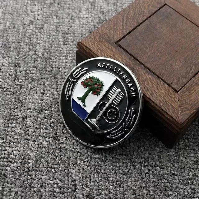 C200 E200 For Mercedes Benz Auto Door Windows Badge For AMG Hood Sticker 65mm AFFALTERBACH AMG Emblem Sticker for Mercedes Benz