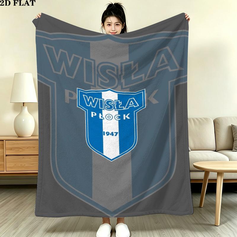 Wisa Pock Print Flannel Blanket, High quality Comfortable for All Seasons, Home Decor, Warmth and Comfort, Perfect for Christmas Gifts