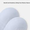 PRIMEET Socks for Women [Mulberry Silk Mesh] Short Socks Autumn Thin White Seamless Invisible Socks for Spring And Fall