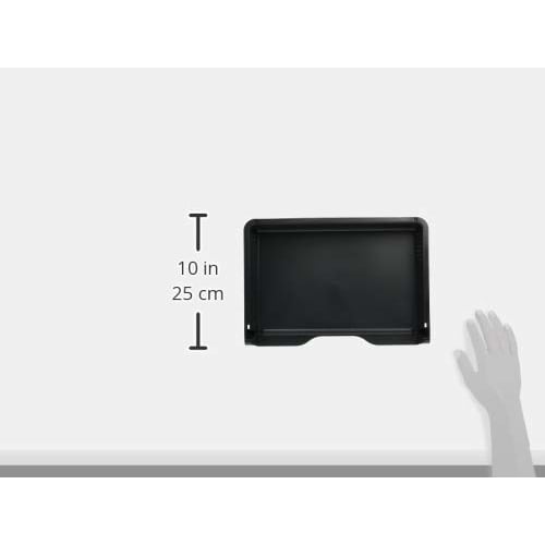 Nakabayashi Desk Tray A4 Horizontal Black Document Tray A4DT-102BK