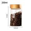 Leak Proof Glass Airtight Canister Grains Candy Jar Containers  Kitchen