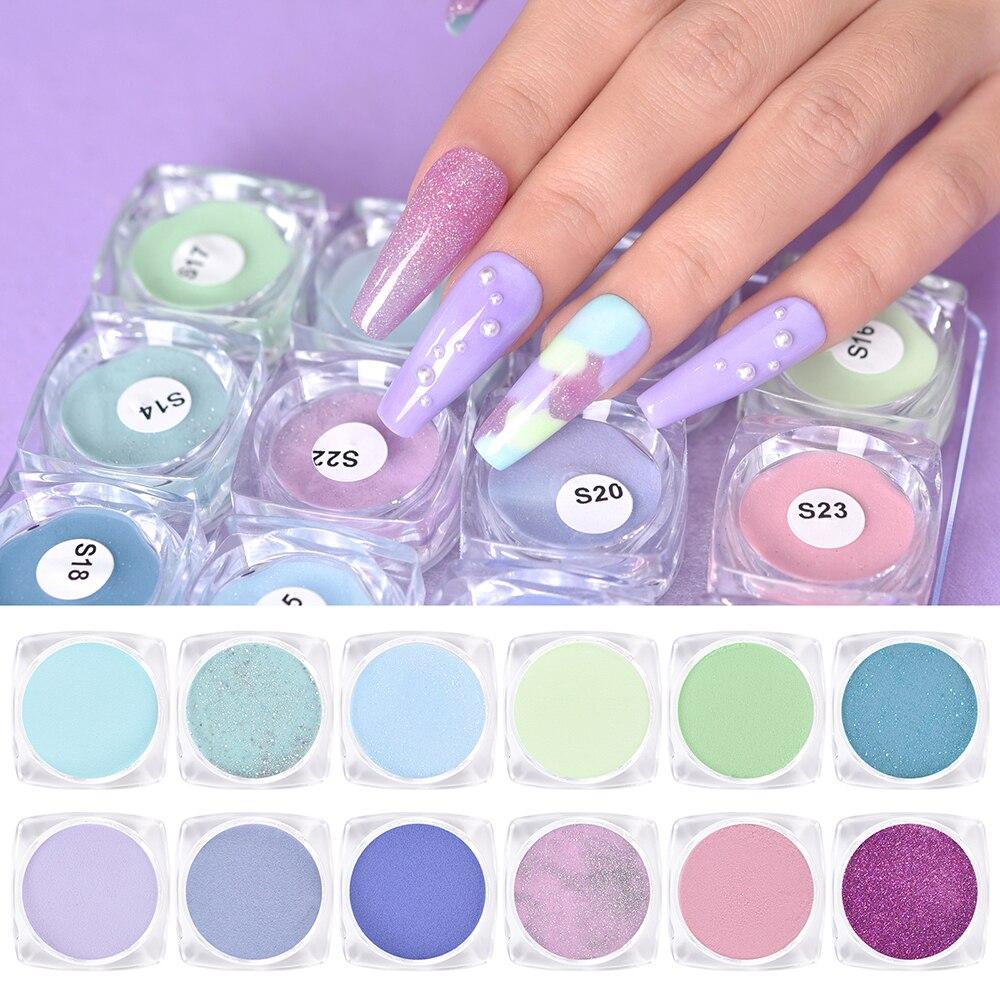 kads Акриловая пудра для ногтей, белая, телесная, розовая, весна-зима, блестящая резная маникюрная пыль для наращивания ногтей, скульптурное наращивание