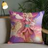 Moive CCastlevania Anime Pillow Case Square DoubleSided Printing Sofa Cushion Cover Pillowcase Bedroom Bedside