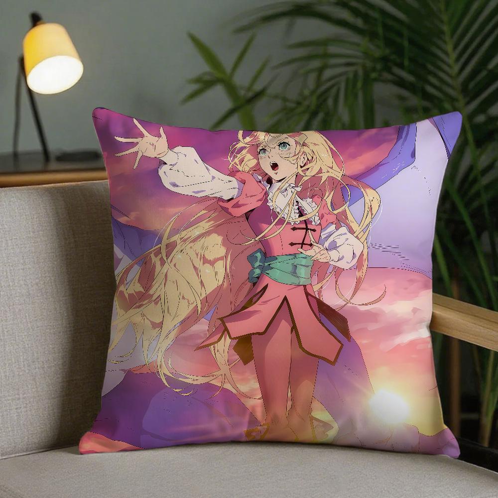 Moive CCastlevania Anime Pillow Case Square DoubleSided Printing Sofa Cushion Cover Pillowcase Bedroom Bedside