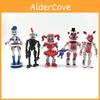 Пять Fnaf 5 шт. Ночи с Фредди Фигурки Действия Светящиеся Игровые Миниатюры Игрушки