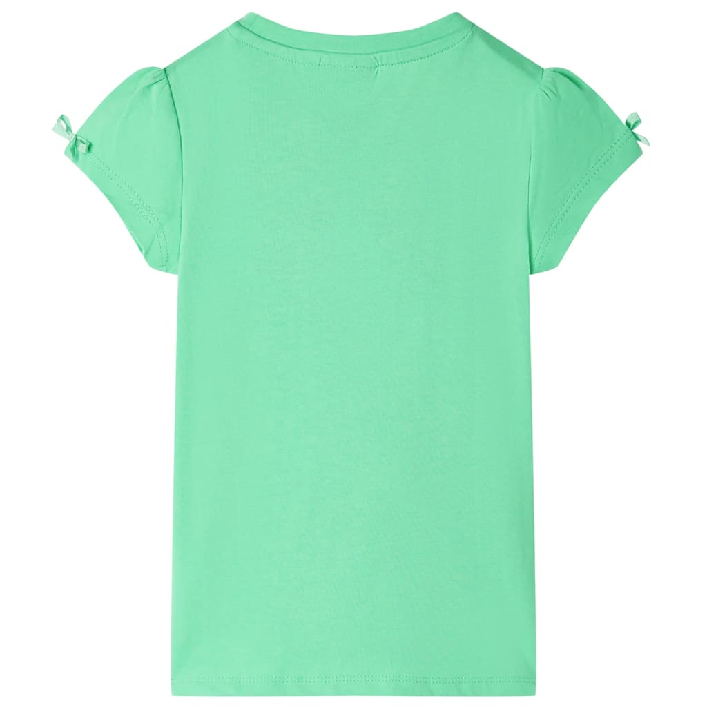 Kids T shirt Light Green Size 104