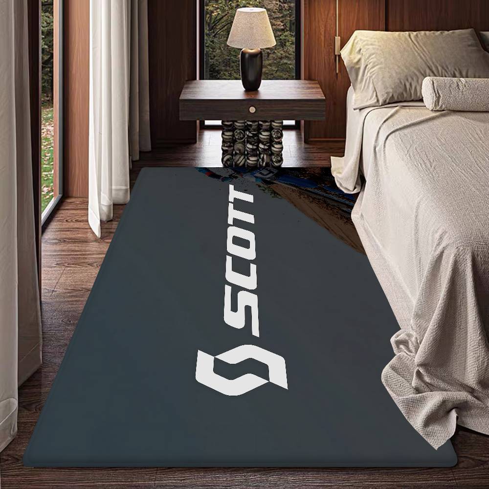 Scott Bike Floor Mat Non-Slip Laundry Room Mat Laundry Decor Balcony Child Living Room Household Carpets