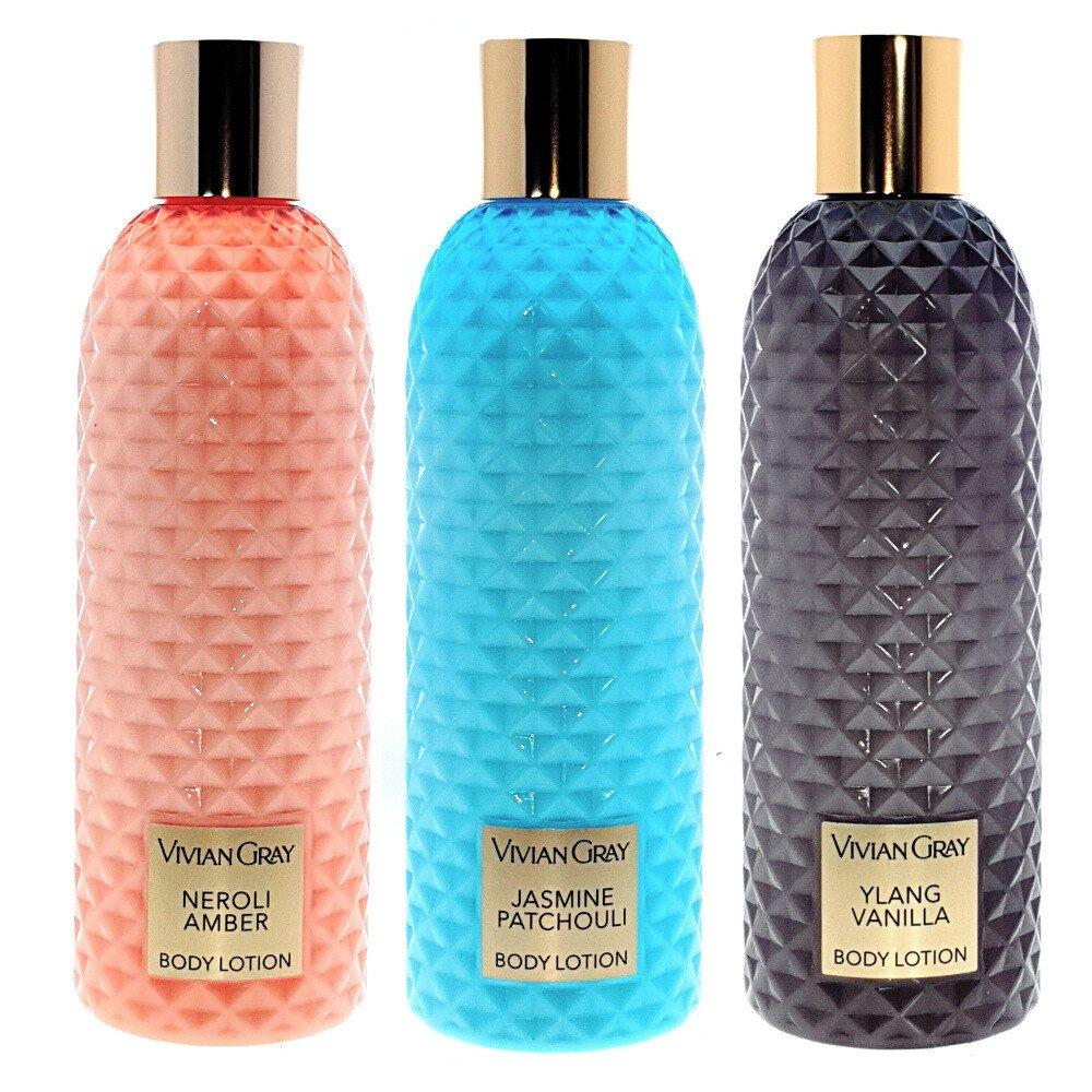 VIVIAN GRAY/Gemstone Luxury Body Lotion Увлажняющий крем для тела - Иланг-иланг и ваниль 300 мл