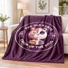 Kanye West Bear Flannel Throw Blanket Soft Warm Cozy For Sofa Bed Indoor Home Bedroom Use