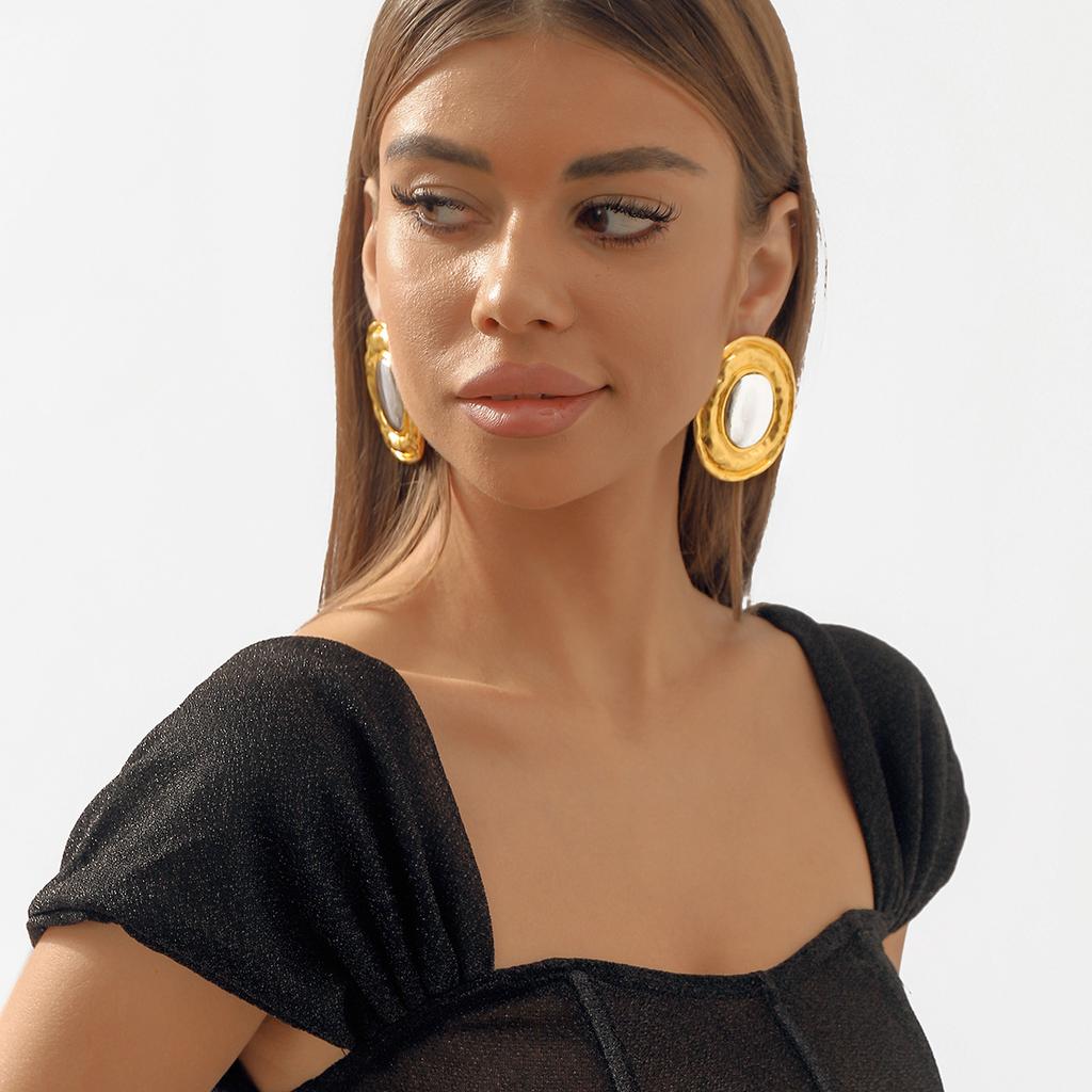 Цыганское Преувеличенное Тяжелый Металл Торк Чокер Ожерелье для Женщин Массивный Большой Круглый Подвеска Гранж Украшения Стимпанк Мужчины Новое