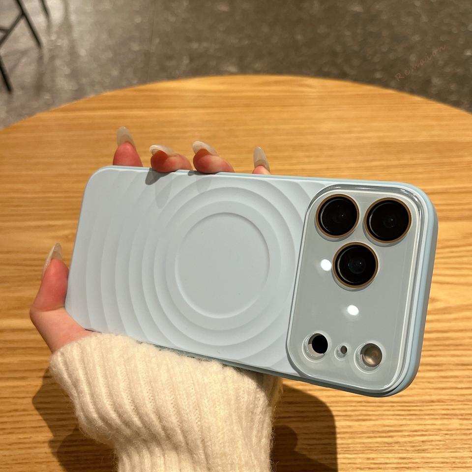Official Magnetic Phone Case For For Iphone 17 13 14 1 16 Pro Max 17Pro 16Pro Wireless Charge Camera Protector Cover