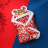 Толстое теплое китайское пеленальное одеяло для новорожденного - осень и зима
