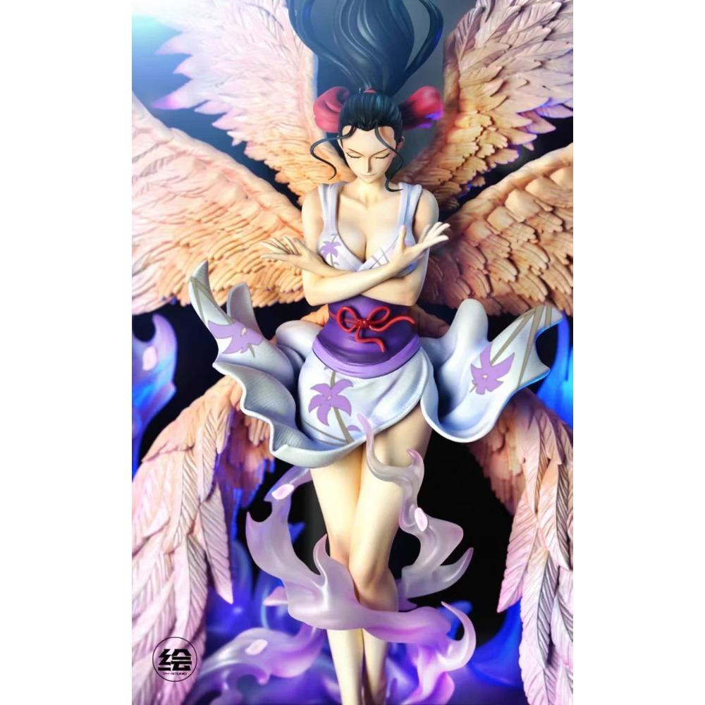 Статуэтка One Piece TH Робин Шестикрылый Ангел 34 см из ПВХ от JT Studio Двойная голова Аниме Коллекционная Подарок для Фанатов