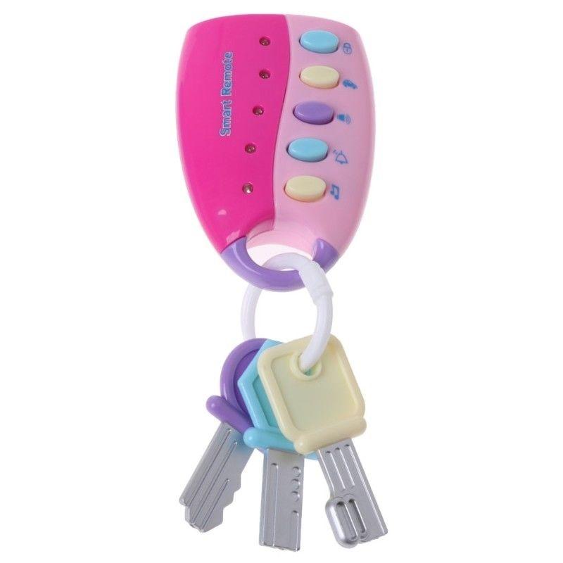 Versatile Baby Musical Smart Remote Car Key Toy With Engaging Voices For Pretend Play