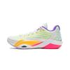 Li Ning Амортизирующие Скользкие Устойчивые к истиранию Дышащие Упругие Сцепление Низкие Баскетбольные Кроссовки Мужские ABAV067-4