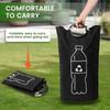 Large Capacity Empty Bottle Storage Basket 82L Laundry Bin  Wastewater Collection