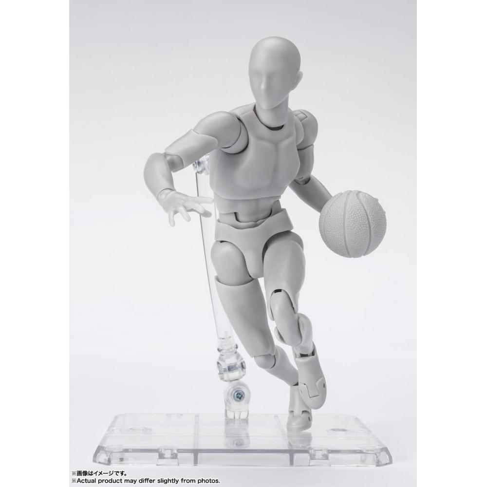 Bandai SPIRITS SHFiguarts Body-kun -Sports- Edition DX SET (Серый цвет Вер.) приблизительно. 150 мм ПВХ и АБС окрашенная подвижная фигурка BAS64933