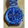 Б/у [В исключительно хорошем состоянии/ухоженный] SEIKO Хронограф 6T63-00D0 Синий циферблат