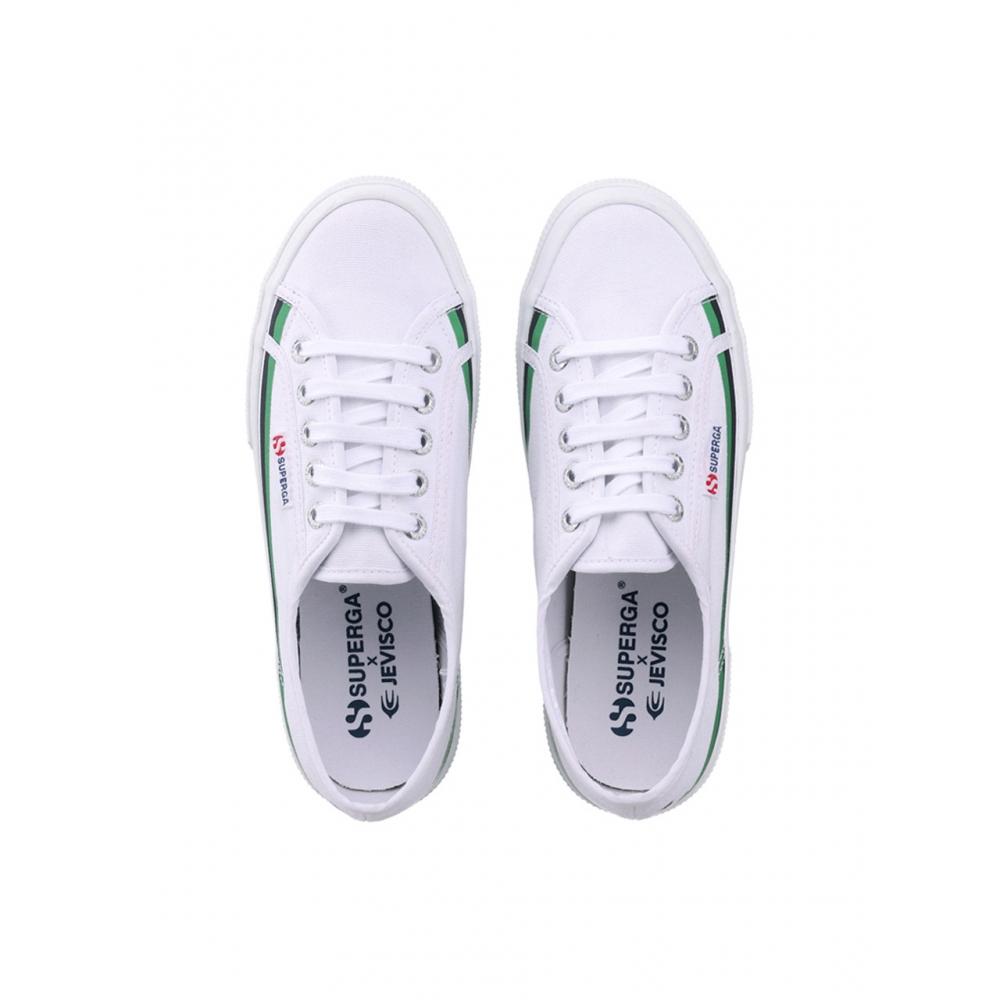 Superga X Zevisco 2750 Painting Wave Белый Зеленый s61258wa9X