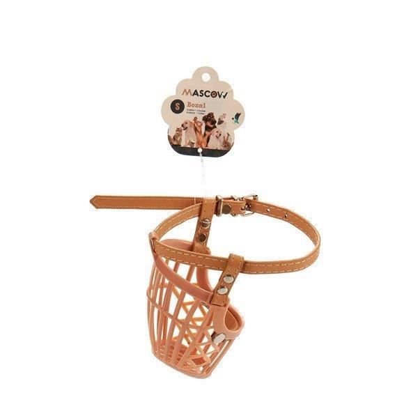 Намордник - Кремовый - 8 x 9 x 13 см - Для Собаки - Удобный и Безопасный