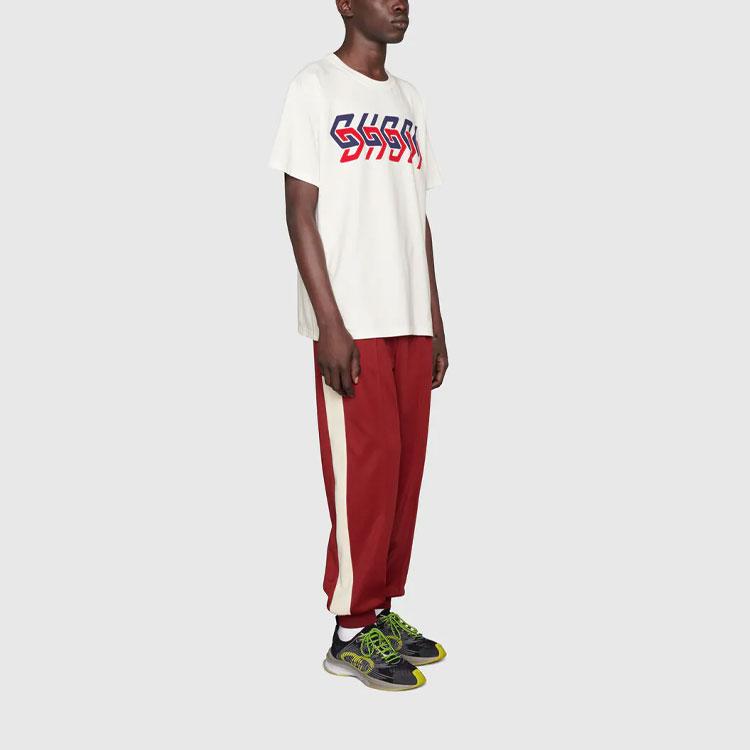 Gucci Футболка с зеркальным принтом 616036-XJDV9-9275
