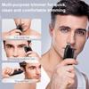 Electric Portable Nose Hair Trimmer Clipper Mini Beard Trimmer for Man USB Rechargeable Trimmer for Ear And Nose Hair Clipper