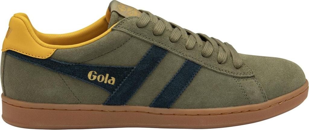 Кроссовки Gola Equipe II Suede khaki/navy sun