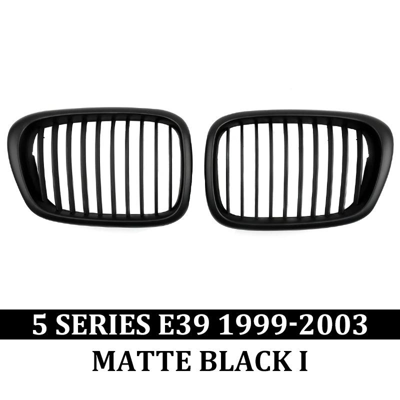 for 1999-2003 BMW 525i M5 Car Front Grille 520i 530i 535i 530d 525td 523i 5 Series Facelift Grill Black E39 Kidney Grille Parts