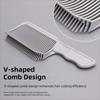 Heat Resistant Fading Comb Plastic Flat Top Hair Cutting Comb Barber Clipper Blending Comb  for Men