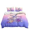 Bed Three-Piece Aquatic Animal Marine Quilt Cover 3D Digital Printing Kit
