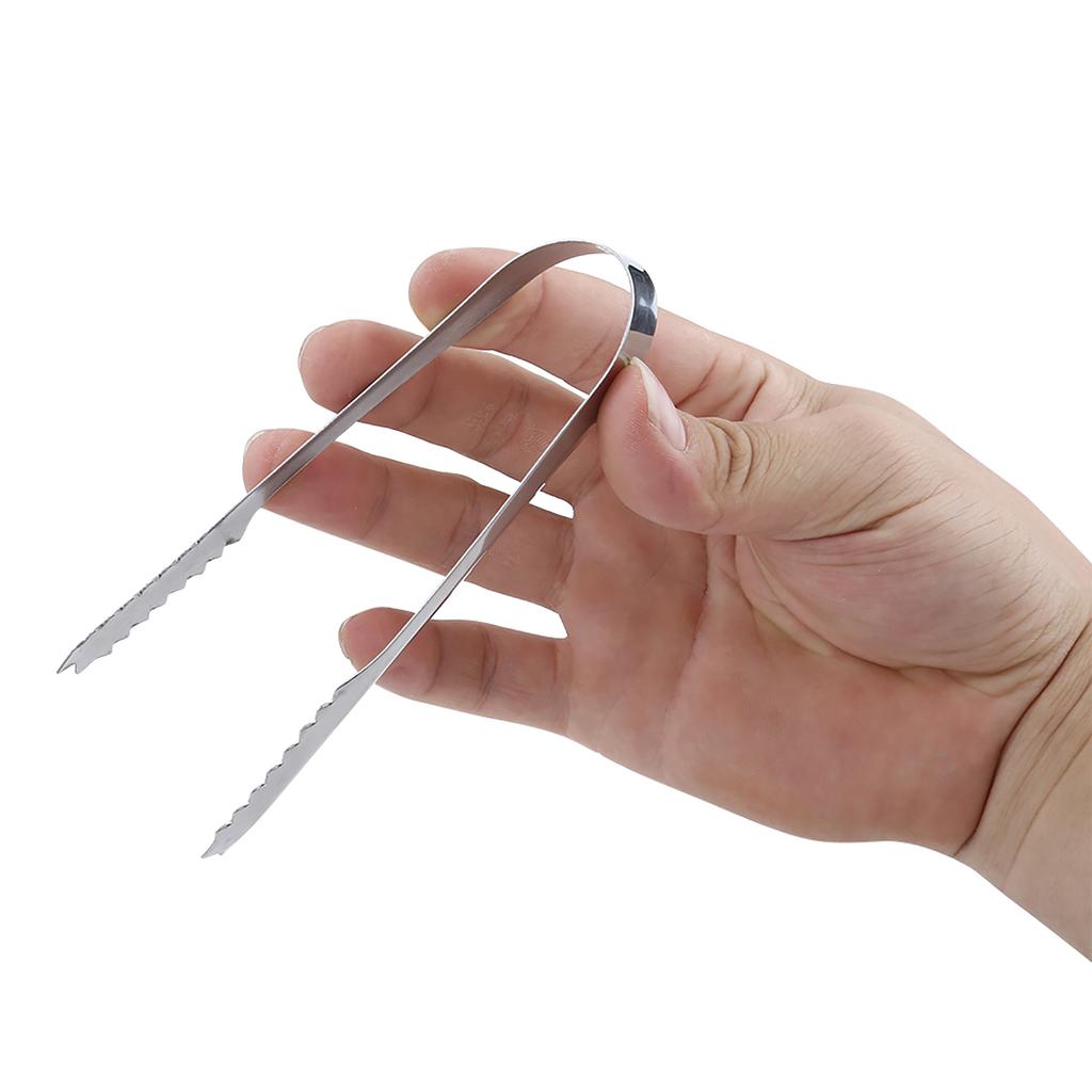 5 x щипцов для льда, свадебный конфетный фуршет, домашний кухонный набор из нержавеющей стали, новый (5 щипцов для льда)