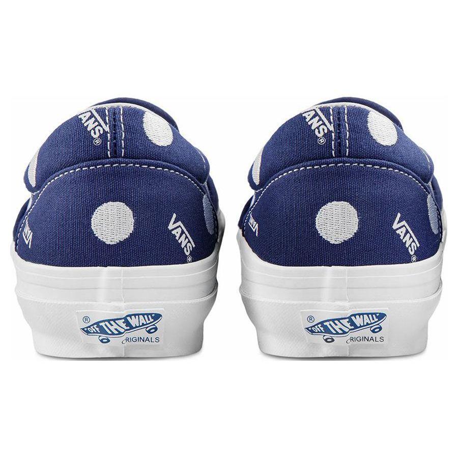 Vans Slip-On LX Low Top Skate Shoes Unisex Sneakers White Blue VN0A45JK84A