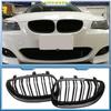 For BMW 5 Series E60 M5 E61 520i 545i 550i 535i 2003-2010 Glossy Black Front Kidney Grille Double-Line Grille Body Kit
