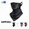 Dustproof Ice Silk Head Cover UV Protection Hanging Ear Cycling Scarf  Unisex