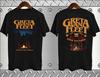 Винтажная футболка Greta Van Fleet 2021 года с тура From The Fires 2021, размеры S-5XL