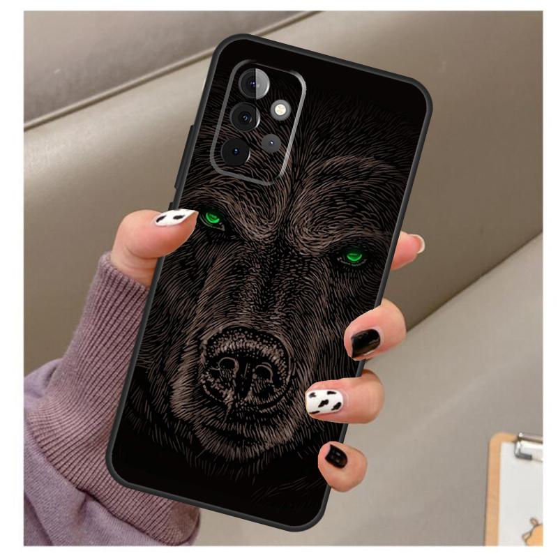 Cute Grizzly Bear Case For Samsung Galaxy A35 A55 A15 A32 A12 A22 A52 A06 A54 A34 A14 A56 A36 A26 A16 A13 A53