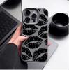 Чехол для телефона Xiaomi Redmi Note 13 14 12 Pro Plus 11 10 11S 10S A5 A3 14C 12C 10C 9C A1 A2 Кожаная текстура Чехол с принтом губ