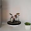 Wear-resistant 2d Drum Stand Ornament Waterproof Acrylic Plaque Ornaments  Valentine's Day