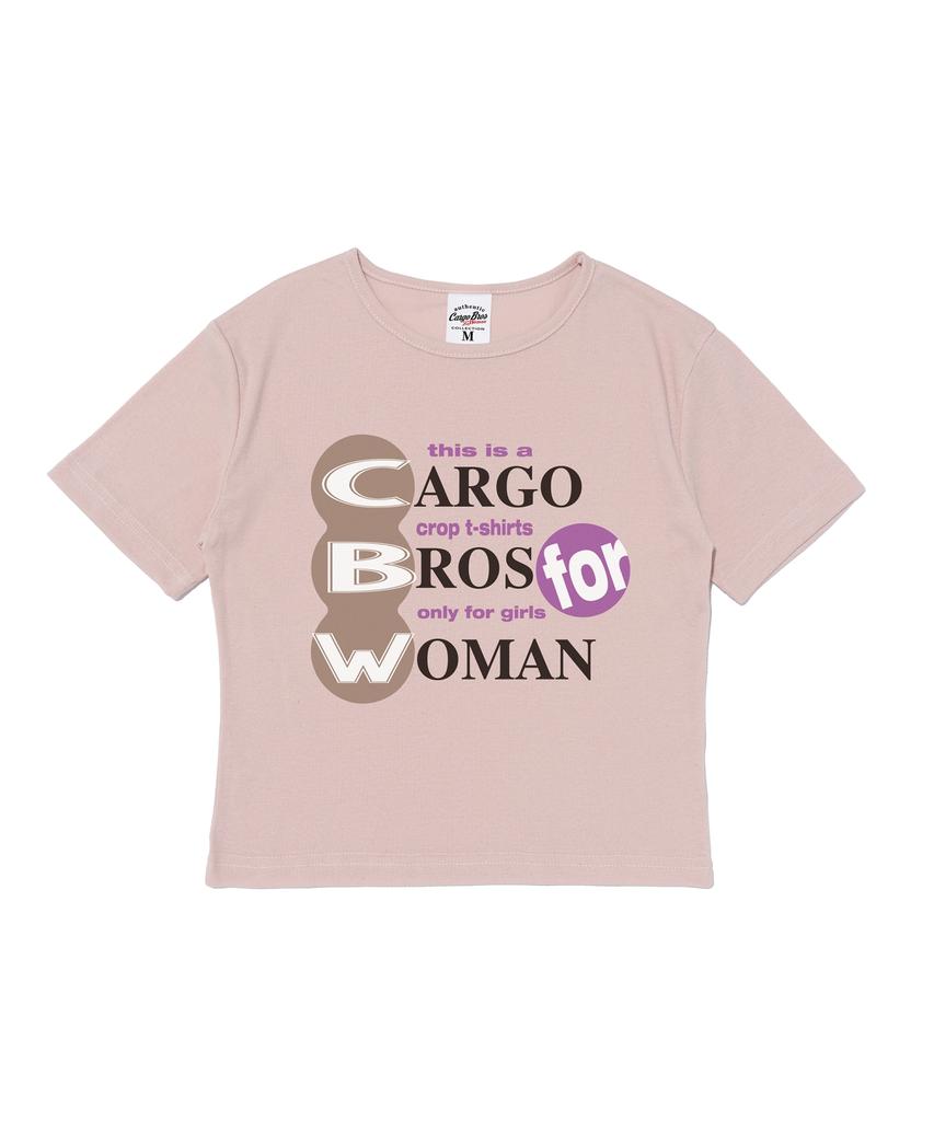 CARGOBROS ДЛЯ ЖЕНЩИН Женская футболка с коротким рукавом Cargo (розовый)