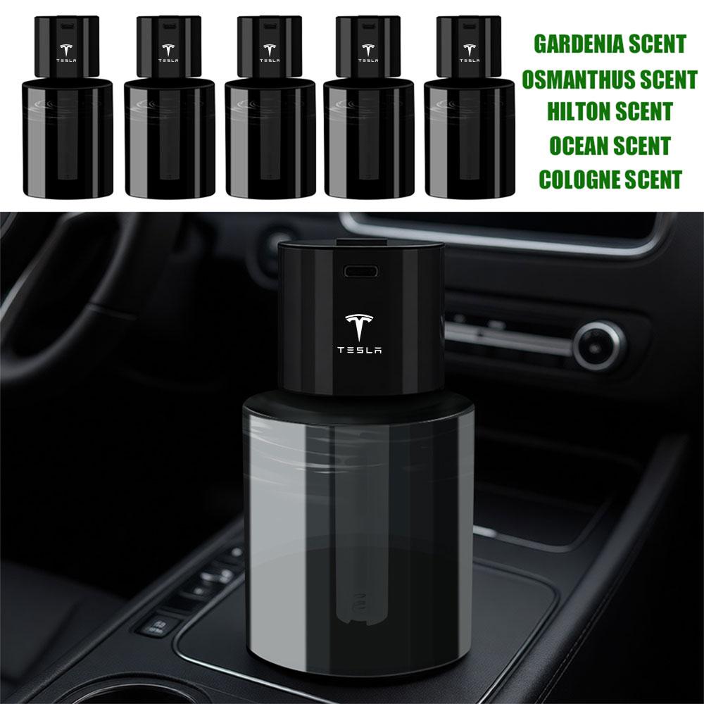 ELSUM1 Smart Air Humidifier Plug in smart Aroma Diffuser Aromatherapy Mist Maker For Tesla Roadster Model Y 3 S Car Valve Accessories