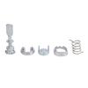 Left Right Door Lock Cylinder Repair Kit 6K3837223A Metal Door Lock Cylinder Barrel Repair Kit Replacement for Seat 2 3