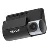 Dash Cam Front and Rear, 4K+1080P, WiFi APP Control, Dual Channel Dash Camera for Cars with Built-in GPS, G-Sensor, Front 123° & Rear 125°, 76.2 mm