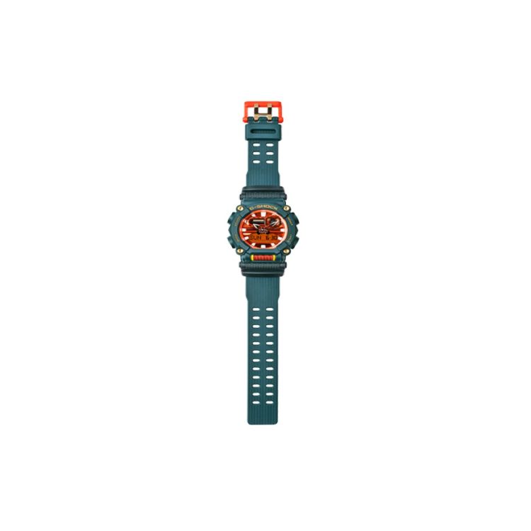 Casio G-Shock Дальний Восток Поп Азия Лимитированная Серия Серия Китайский Дракон Цинлун Водонепроницаемые Кварцевый Механизм Ремешок из Смолы Часы Мужские часы GA-900DBR-3A